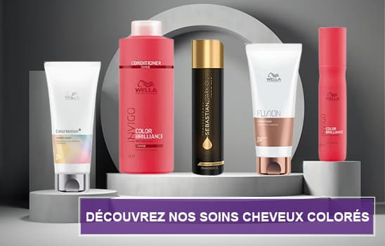 Nos soins pour cheveux colorés
